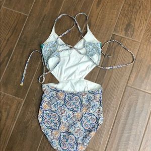 Tory Burch Cut out Swimsuit